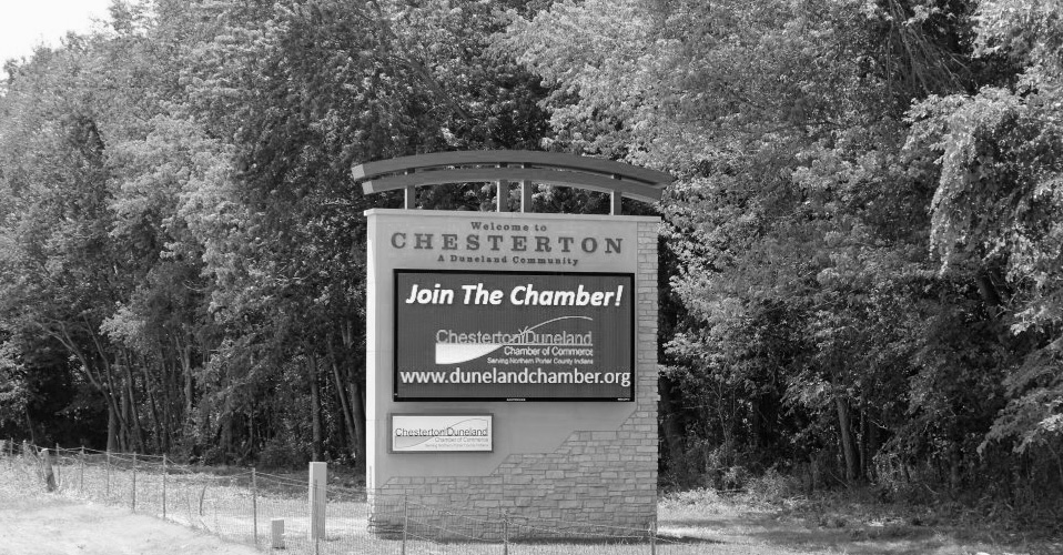 Duneland Chamber of Commerce LED Sign